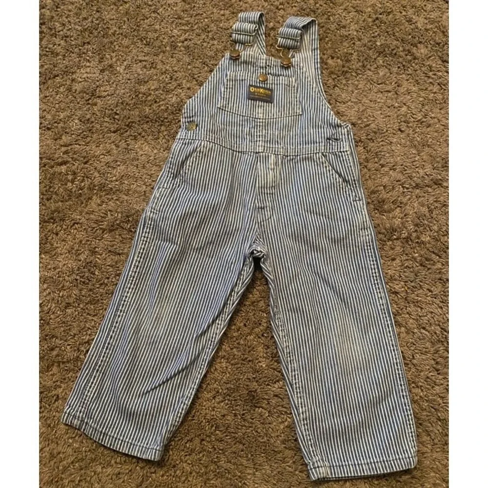 Vtg‎ oshkosh vestback overhalls 3 toddler